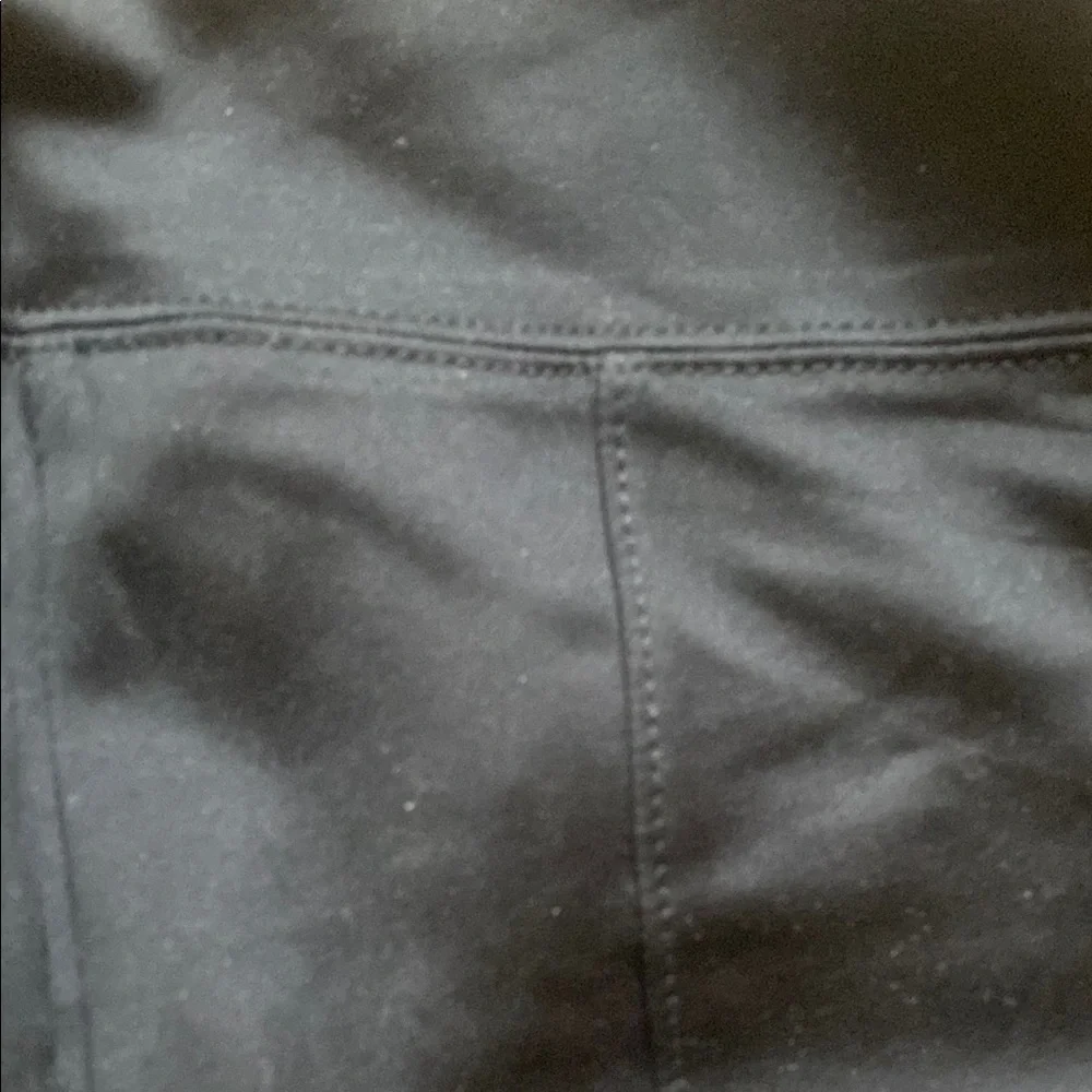 Black Full-Length Leggings with Wide Waistband and Stretch Fabric - Picture 8 of 8